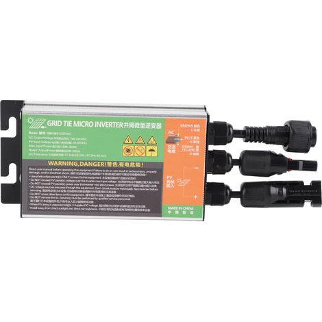 Onduleur triphasé à onde sinusoïdale pure 300 W pour micro-réseau photovoltaïque, protection contre l'îlotage et la surchauffe, 220 V CA. (1/5)