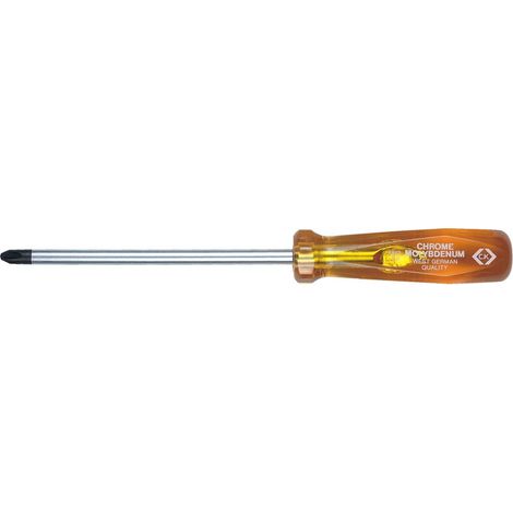C.K T4812 2 Officina e meccanica Cacciavite a croce PH 2 Lunghezza della lama: 100 mm DIN ISO 8764