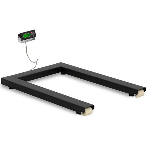 Pèse-palette - 1 500 kg - LCD - 127 x 84 cm Barre de pesée Balance au sol (1/5)