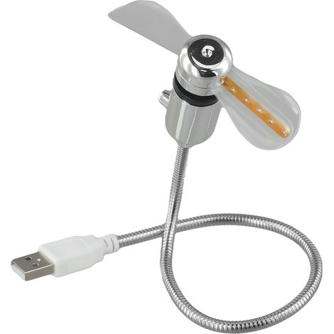 d'horloge USB avec écran LED col de cygne flexible (1/5)