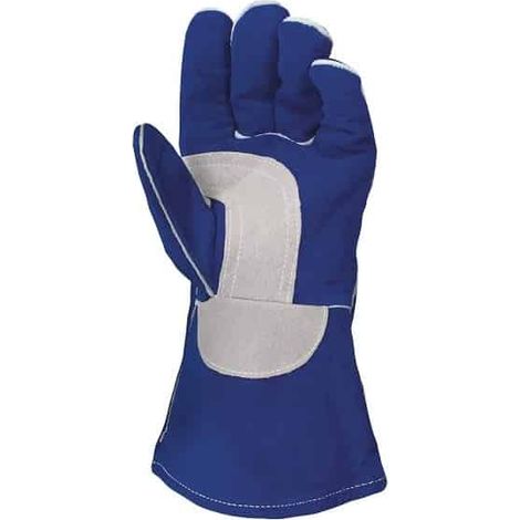 GYS Gants de soudage renforcés - 045873 - Bleu clair - 10 (XL)