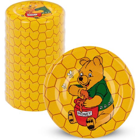 Tappi per barattoli, coperchi bottiglie Fi 43, tappi con 4 boccaporti, 10 pezzi (1/5)