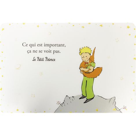 Set de table Le Petit Prince et le renard (1/2)
