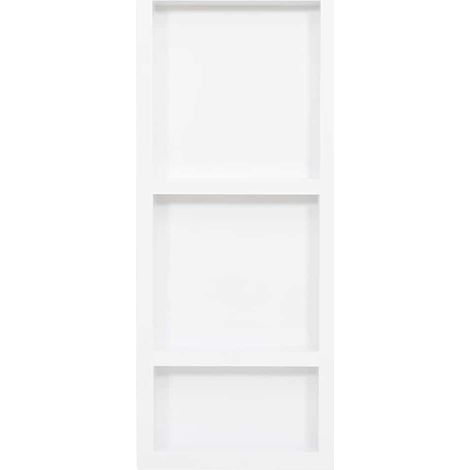 Maison Exclusive - Hornacina de ducha 3 compartimentos blanco bri (1/5)