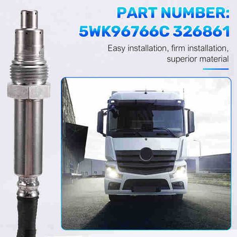 5WK96766C 326861 is a Cummins nitrogen oxygen sensor for Mercedes-Benz trucks. (1/5)