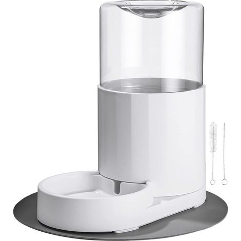 Automatischer Wasserspender für Haustiere 2,5 Liter Fassungsvermögen, kein Stromanschluss erforderlich, für Hunde und Katzen (1/5)