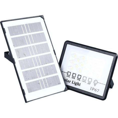Lampes solaires d'extérieur étanches, spots solaires d'extérieur pour cours, jardins et zones rurales (1/5)