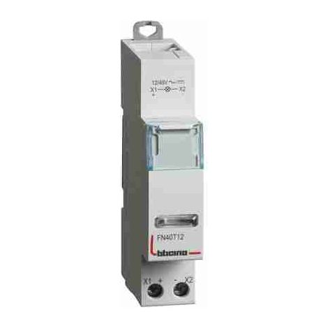 BTIFN40T12 Portalampada per segnalazione con Led trasparente