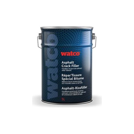 Watco Asphalt-Rissfueller, gummierte Bitumenemulsion, 5L