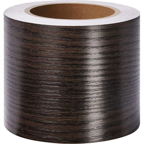 Bordure De Papier Peint Frise Murale Adhesive Bordure Papier Peint Frise Autocollante Pour Cuisine, Salle De Bains, Plafond, Salon, Chambre DéCoration Murale éBèNe 20cm X 500cm