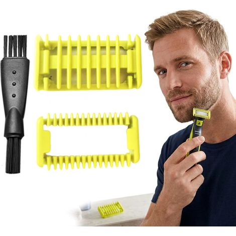 Sabot, Accessoire pour avec Sabot Court et Long, Kit de 2 Sabots de Rechange et Brosse de Nettoyage pour Tondeuse Rasoir Pro 360, SZ-15 (1/5)