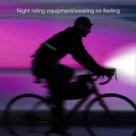 Lampe frontale rechargeable USB, lampe torche portable, lanterne, phare d'extérieur, accessoire pour le camping, la pêche, la chasse et les balades nocturnes (1/5)