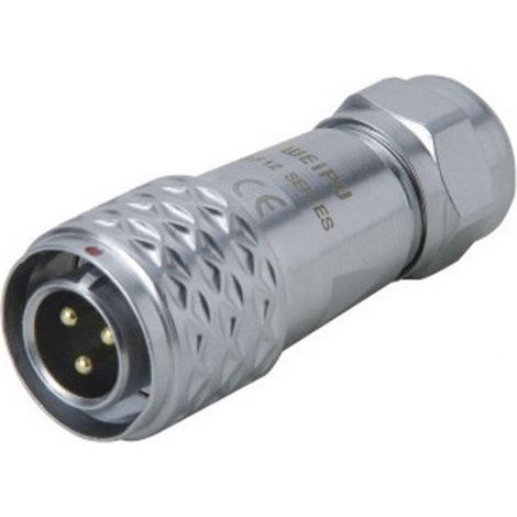 Weipu SF1210/P6 II Connettore circolare Spina dritta Tot poli: 6 Serie (connettore circolare): SF12 1 pz. (1/2)