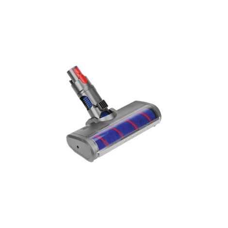 Tête de brosse électrique à roue souple pour aspirateur Dyson V11 V10 V8 V7, accessoire de remplacement d'outil de brosse pour parquet/sols durs/tapis/nettoyage des coins sombres (1/4)