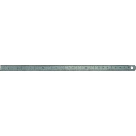 OUTIFRANCE Réglet - acier mat flexible 13 mm 300 mm (1/2)