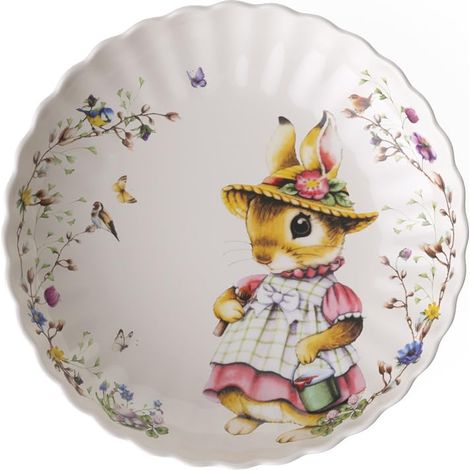 Villeroy & Boch - Spring Fantasy Coppetta Macedonia Verde,Bianco, Adatto per Microonde, Stoviglie, Pasqua Decorazioni, Porcellana Premium (1/5)