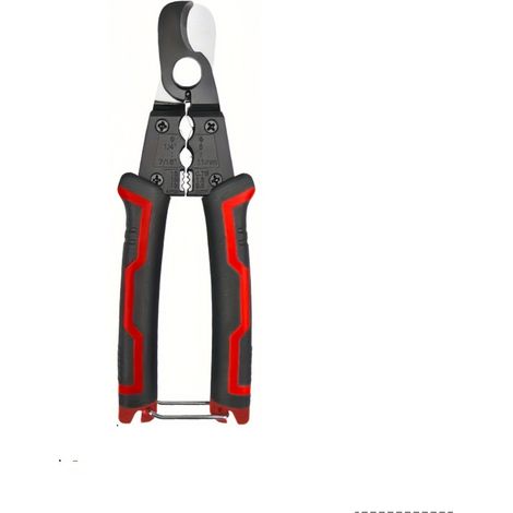 Pince Coupe-Câble Pince Coupante Électricien Multifonction avec Dénudeur de Fil, pour Câbles en Cuivre, Aluminium et Dénudage de Câbles (1/5)