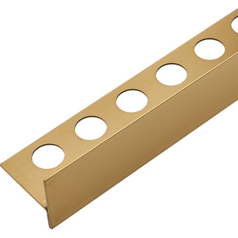 Balneo Barre de pente de sol gauche pour receveur 170 cm doré INOX Acier inoxydable (1/5)