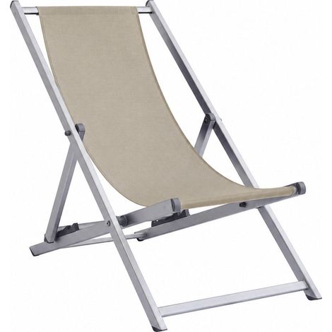Moia Greenwood Sdraio Mare Sabbia Alluminio Textilene 100 cm