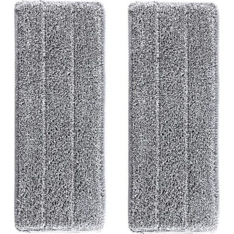 2 Housses de recharge Microfibre Balai - VENTEO - Balai Auto Clean And Dry - Remplacement Microfibre/Tampons pour balai Vadrouilles (1/5)