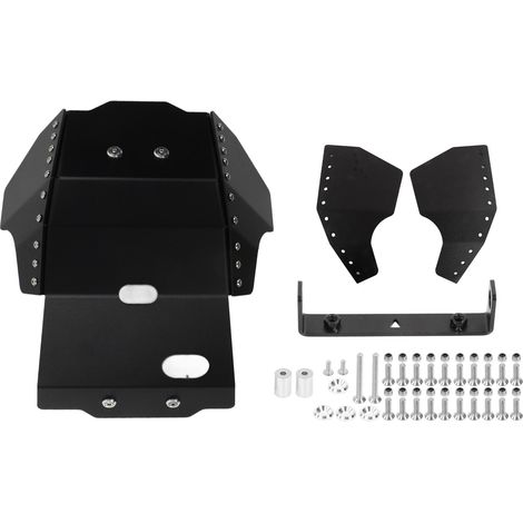 Plaque de Protection Moteur et Châssis, Cache de Soubassement de Remplacement pour CRF300L CRF300 RALLY, Kit de Blindage en Acier, Compatible Honda 2021+ (1/5)