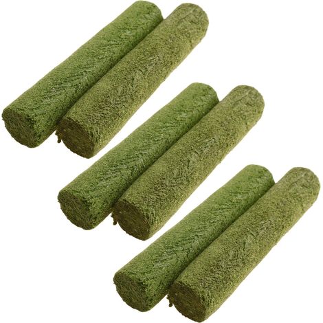 Katzengras-Sticks - Kausticks Für Katzen - Zur Plaque-Reduzierung Und Haarballen-Unterstützung - 6 Stück (1/5)