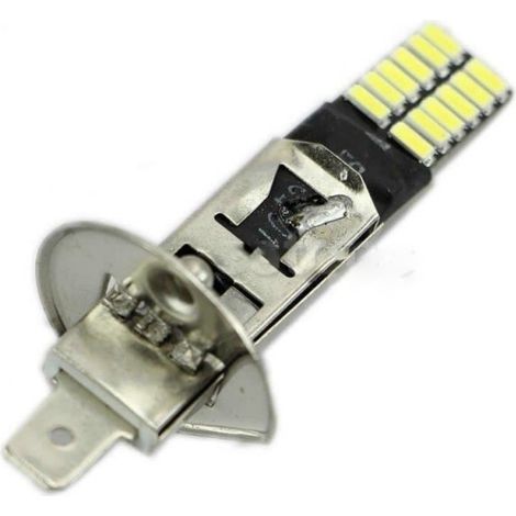Trade Shop - Lampada Luci Auto H1 10w Bianco Luz 15 Led 70x24mm Canbus Fendinebbia Nebbia -