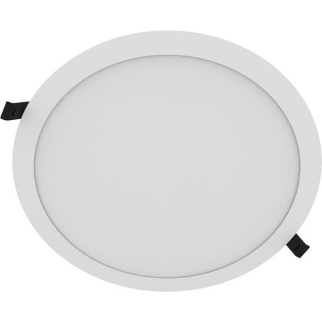 LEDVANCE DOWNLIGHT SLIM ALU BLANC 25W 2500LM 90D - 830 BLANC CHAUD DÉCOUPE 280MM - IP44 4099854441868
