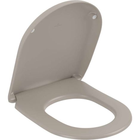 Villeroy & Boch Antao - Sedile WC, SoftClosing, QuickRelease, Almond 8M67S1AM (1/2)