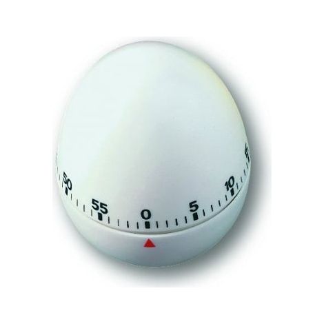 TFA Dostmann Timer Bianco, Nero analogica