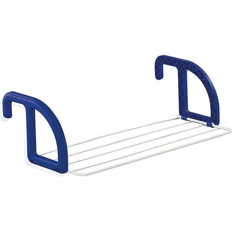 Séchoir suspendu Classic 25, étendoir à suspendre avec longueur d'étendage de 2,5 m, séchoir à linge pour porte, sèche-linge balcon ou radiateur, porte serviettes pour salle de bains (1/4)