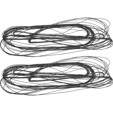 Corde d'arc en polyester 12 brins pour arc recourbe, matériel de chasse, 160 + 173 cm (1/5)