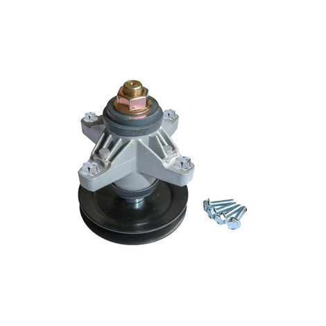 Broche de tondeuse 918-04127 compatible MTD Cub Cadet plateau 54 pouces, poulie et boulons, pièce d'origine, pièce rechange tondeuse - accessoire jardin (1/5)