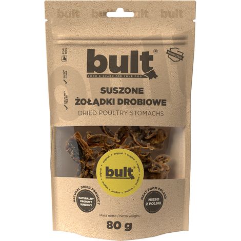 BULT masticable natural para perros, estómagos de aves de corral 80 g (1/3)