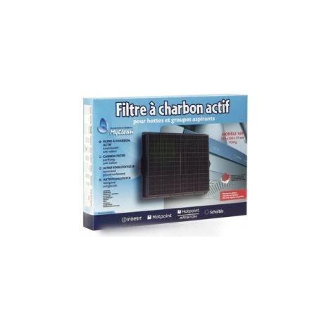 Rechteckiger Kohlefiltertyp 160 (DKF41) (Einheit) Kapuze 481281718527, F00187/1 Whirlpool
