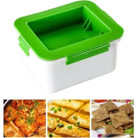 Tofupresse, Käseabtropfgerät, Wasserentferner, Käsetrockner – für Tofu in besserer Qualität, Gerät zum einfachen Wasserentzug aus Tofu, vegan (1/5)