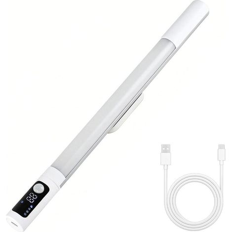 Luces LED para debajo de los gabinetes de cocina: 3 modos, 3 temperaturas de color, carga USB inalámbrica. (1/5)
