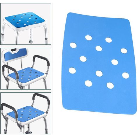 EVA foam bath mat for shower stool, suitable for the elderly and pregnant women, with non-slip and waterproof seat. (1/5)