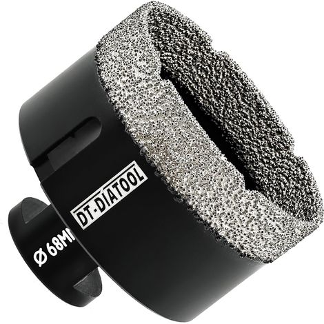 Foret Diamant 68mm Scie Cloche pour Forage à Sec Carrelage Porcelaine Marbre Céramique Granit (1/5)