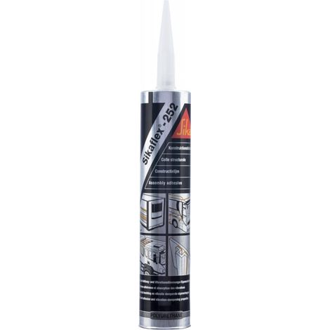 Adhesivo para juntas estructurales - SIKA Sikaflex 252 - Blanco - 300ml
