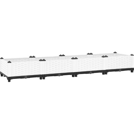 Jardinière de jardin - Balconnière à fleurs 160x40x23 cm Polypropylène BV541151 - BonneVie (1/5)