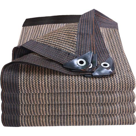 Brise-vue pour balcon - Maille de traction renforcée - 95 % transparente - Coupe-vent - Pour appartements, jardin, voiture, abri de jardin (2 x 3 m) (1/5)