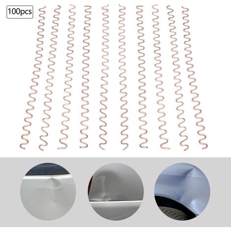 100PCS Dent Puller Gewellte Schweißdrähte Punkt Schweiß Reparatur Schweißdrähte (1/5)