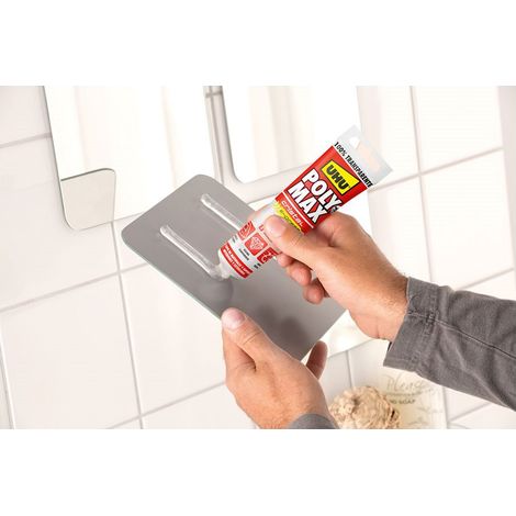 UHU Poly Max Crystal Express Kleber – Transparent 115 g 6310615