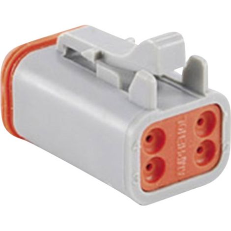 Amphenol AT06 4S Rundstecker Buchse, gerade Gesamtpolzahl: 4 Serie (Rundsteckverbinder): AT  1 St. (1/3)