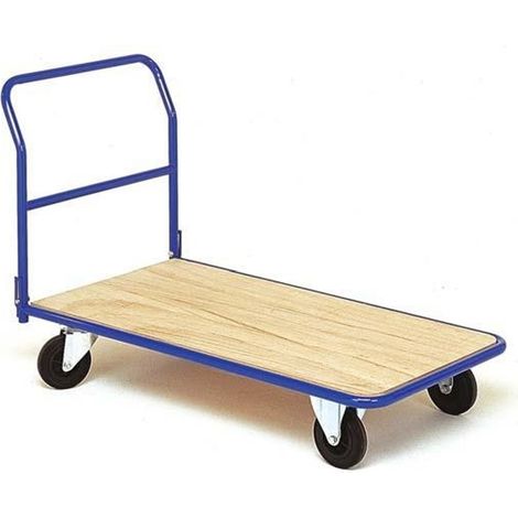 PROVOST - Chariot utilitaire à dossier rabattable en bois - Longueur 1265 mm - Capacité 300 kg