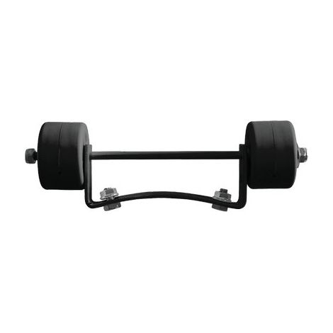 RUOTE STUFA GAS ROUND PATIO FLAME DOMUS - CM 180 + STAFFA