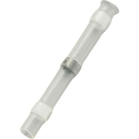 Manchon thermo-soudable TRU COMPONENTS JFST-1-W 736360 avec gaine thermorétractable 0.08 mm² 0.202 mm² entièrement isolé blanc 1 pc(s) S888021 (1/3)