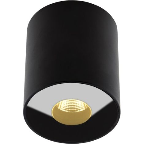 Faretto soffitto tondo nero Plazma LED 13W Maxlight (1/5)