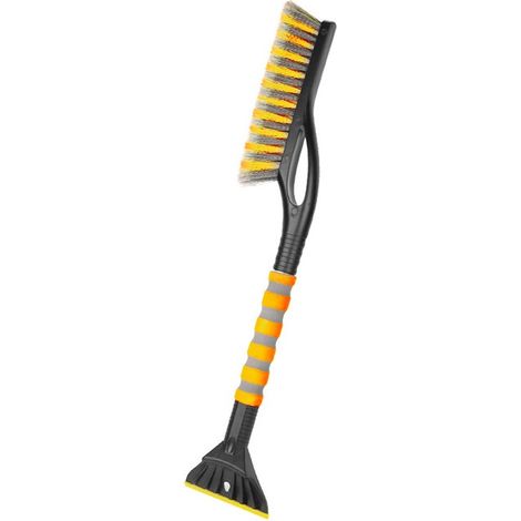 Brosse à Neige et grattoir à Glace pour Pare-Brise de Voiture,grattoir à Glace et brosses 2 en 1, Accessoires d'extérieur de Voiture d'hiver (1 pièce) (1/5)